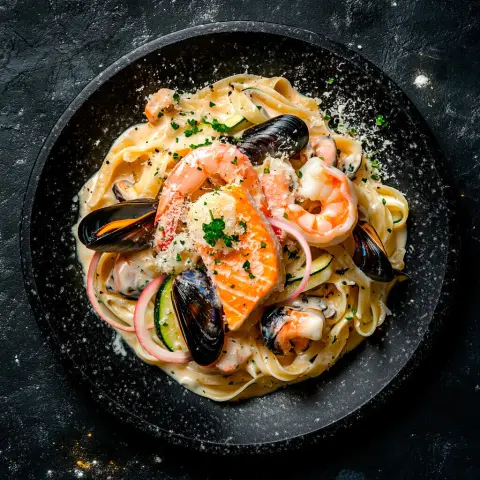 Паста с морепродуктами